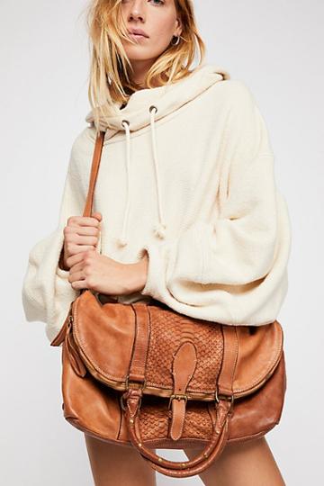 Distressed Woven Messenger By Civico At Free People